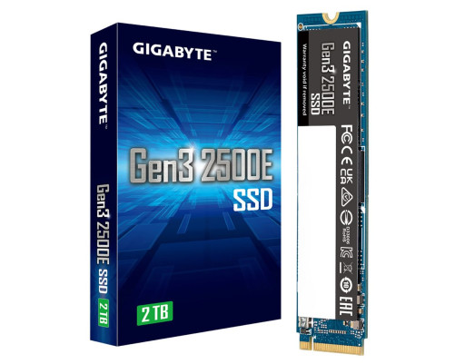 Твердотельный накопитель Gigabyte 2500E G325E2TB, 2TB, M.2 2280 Твердотельный накопитель Gigabyte 2500E G325E2TB, 2TB, M.2 2280