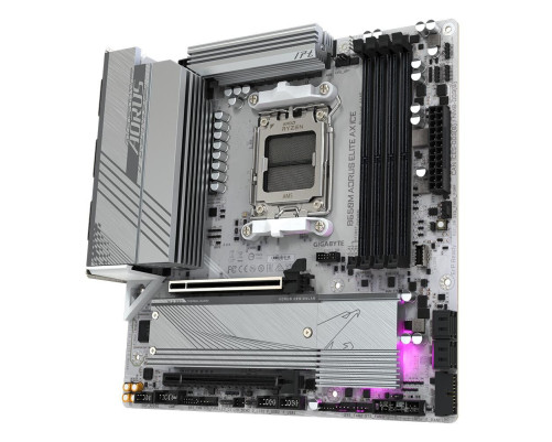 Материнская плата Gigabyte B650M AORUS ELITE AX ICE (AM5) Материнская плата Gigabyte B650M AORUS ELITE AX ICE (AM5)