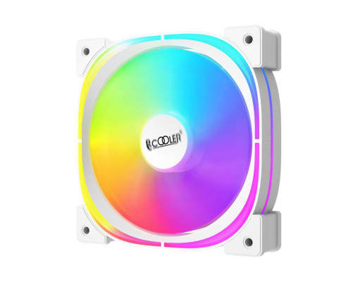 Вентилятор для корпуса PCCooler EF120 ARGB W, белый
