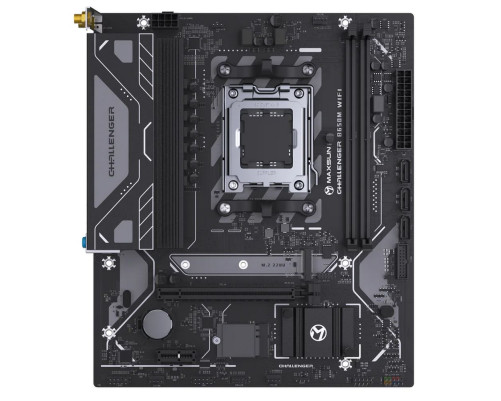 Материнская плата Maxsun MS-Challenger B650M WIFI V1/V2 (AM5) Материнская плата Maxsun MS-Challenger B650M WIFI V1/V2 (AM5)