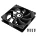 Вентилятор для корпуса ID-COOLING FL-12025K, черный
