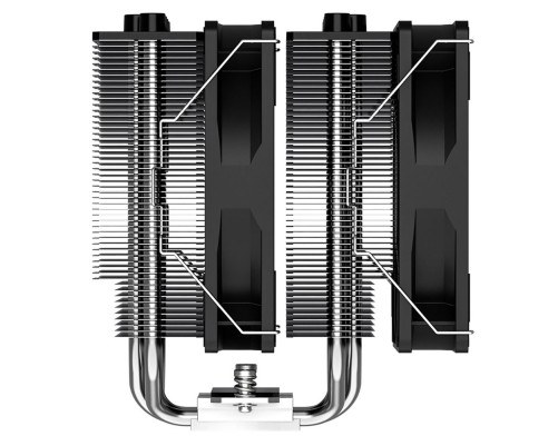 Вентилятор для процессора ID-COOLING SE-206-XT, черный Вентилятор для процессора ID-COOLING SE-206-XT, черный