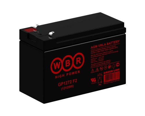 Аккумуляторная батарея WBR GP1272 F2 (12V28W) Аккумуляторная батарея WBR GP1272 F2 (12V28W)