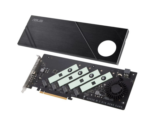 Плата расширения ASUS HYPER M.2 X16 GEN5 Плата расширения ASUS HYPER M.2 X16 GEN5