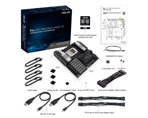 Материнская плата ASUS PRO WS WRX90E-SAGE SE (STR5) Материнская плата ASUS PRO WS WRX90E-SAGE SE (STR5)