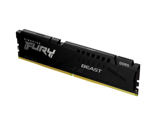 Модуль оперативной памяти Kingston 8GB DDR5-5600 FURY Beast Black XMP KF556C40BB-8 Модуль оперативной памяти Kingston 8GB DDR5-5600 FURY Beast Black XMP KF556C40BB-8
