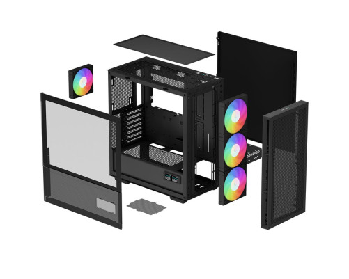 Корпус Deepcool CH560 DIGITAL, черный Корпус Deepcool CH560 DIGITAL, черный