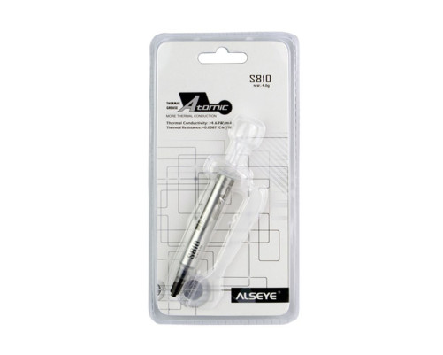 Термопаста ALSEYE S-810 4 грамма, шпатель (AS.19.0080) Термопаста ALSEYE S-810 4 грамма, шпатель (AS.19.0080)