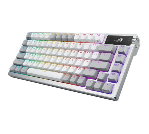 Клавиатура беспроводная игровая ASUS M701 AZOTH ROG NX , белый/серый