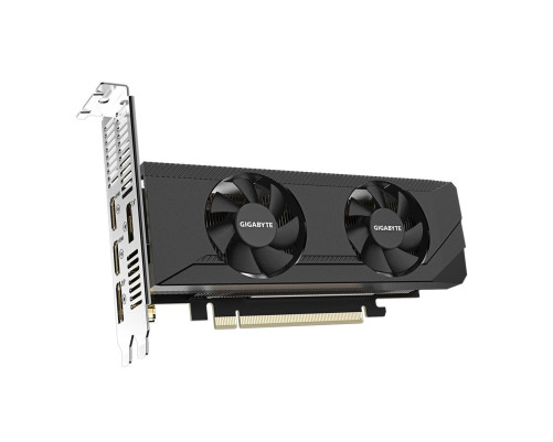 Видеокарта GIGABYTE GeForce RTX 3050 OC Low Profile 6G 6GB, GDDR6/96-bit