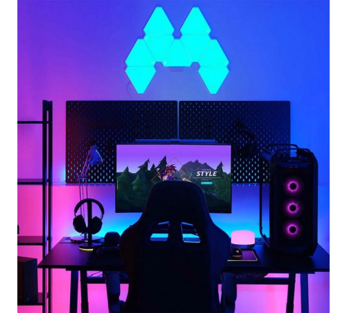 Умная настенная светодиодная панель Yeelight Smart Light Panels (комплект 3 шт.), белый