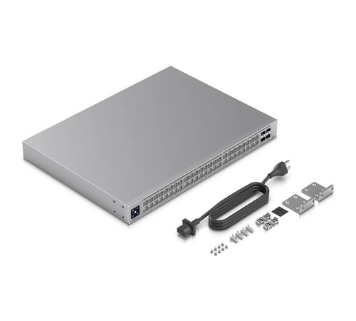 Коммутатор Ubiquiti USW-Pro-Max-48, серебристый