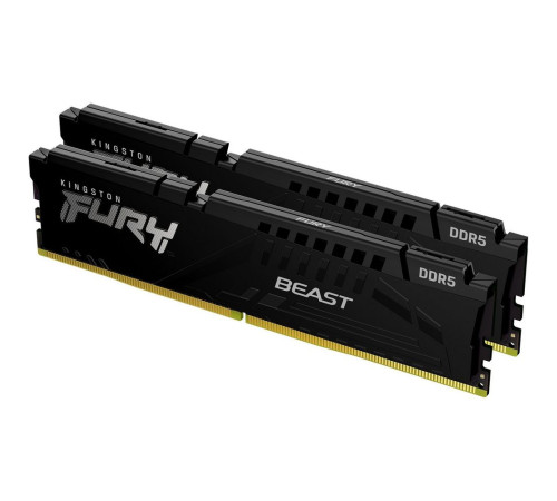 Модуль оперативной памяти Kingston 64GB FURY Beast Black XMP DDR5-5600Mhz (Kit of 2)