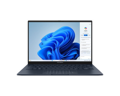 Ноутбук ASUS Zenbook 14 OLED UX3405MA-QD437 Intel Core Ultra 5 125H/16Gb/512Gb/14"/OLED /FHD+/60Hz/NoOS/Blue(90NB11R1-M010B0) Ноутбук ASUS Zenbook 14 OLED UX3405MA-QD437 Intel Core Ultra 5 125H/16Gb/512Gb/14"/OLED /FHD+/60Hz/NoOS/Blue(90NB11R1-M010B0)
