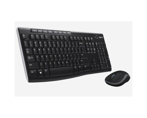 Комплект (клавиатура/мышь) беспроводной Logitech MK270, черный Комплект (клавиатура/мышь) беспроводной Logitech MK270, черный