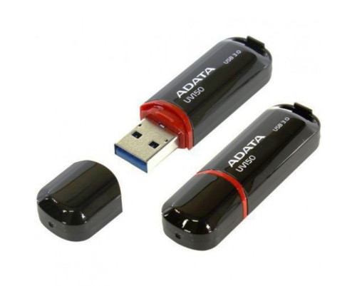 USB накопитель 64GB ADATA DashDrive UV150 USB 3.2 Gen 1, черный USB накопитель 64GB ADATA DashDrive UV150 USB 3.2 Gen 1, черный