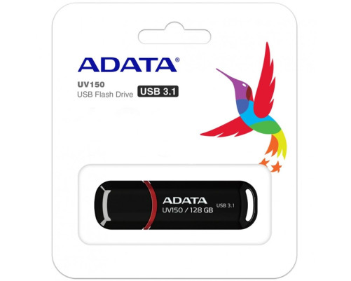 USB накопитель 64GB ADATA DashDrive UV150 USB 3.2 Gen 1, черный USB накопитель 64GB ADATA DashDrive UV150 USB 3.2 Gen 1, черный