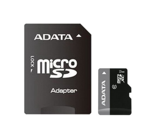 Карта памяти microSDXC 32GB ADATA Premier AUSDH32GUICL10-RA1 Class 10 UHS-1, с адаптером