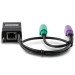 KVM переключательTRENDnet TK-CAT5P, черный