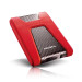 Внешний жесткий диск 2TB ADATA HD650, USB 3.1, красный/черный
