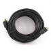 Кабель HDMI Cablexpert CC-HDMI4-7.5M, 7.5 м, v2.0, 19M/19M, черный, позол. разъемы, экран