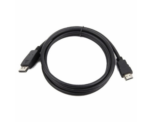 Кабель DisplayPort-HDMI Cablexpert CC-DP-HDMI-3M, 20M/19M, 3 м, черный, экран Кабель DisplayPort-HDMI Cablexpert CC-DP-HDMI-3M, 20M/19M, 3 м, черный, экран