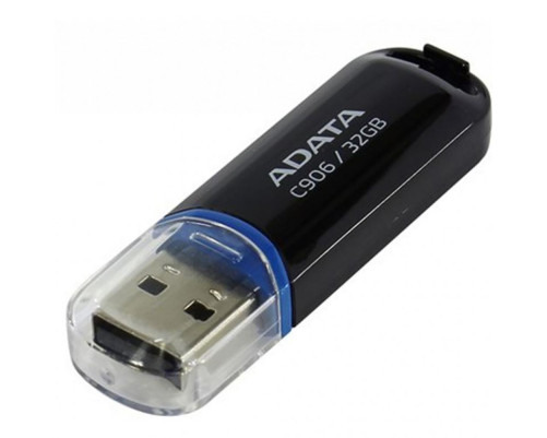 USB накопитель 32GB ADATA C906 USB 2.0, черный USB накопитель 32GB ADATA C906 USB 2.0, черный