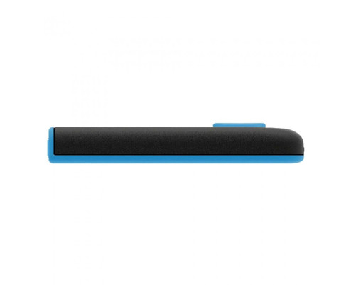 USB накопитель 64GB ADATA UV128 USB 3.2 Gen 1, черный/синий USB накопитель 64GB ADATA UV128 USB 3.2 Gen 1, черный/синий