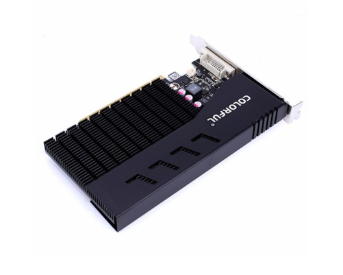 Видеокарта Colorful GT710 NF 1GD3-V 1GB, GDDR3/64-bit Видеокарта Colorful GT710 NF 1GD3-V 1GB, GDDR3/64-bit