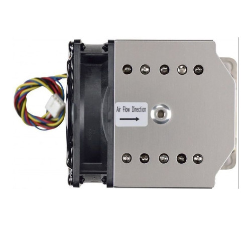 Вентилятор для процессора SuperMicro SNK-P0064AP4, черный/серебристый