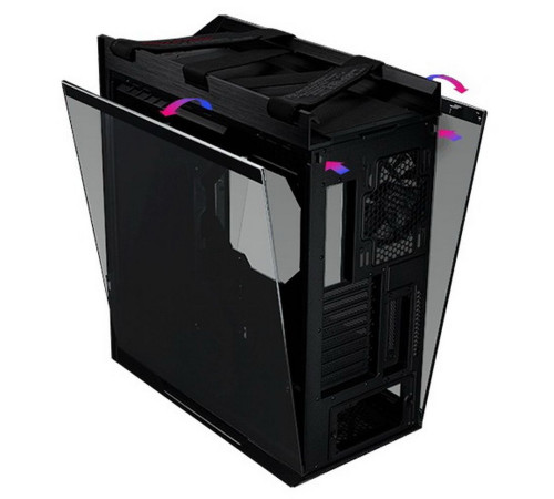 Корпус ASUS GX601ROG STRIX HELIOS/BK/AL/WITH HANDLE(90DC0020-B39000) (245791)