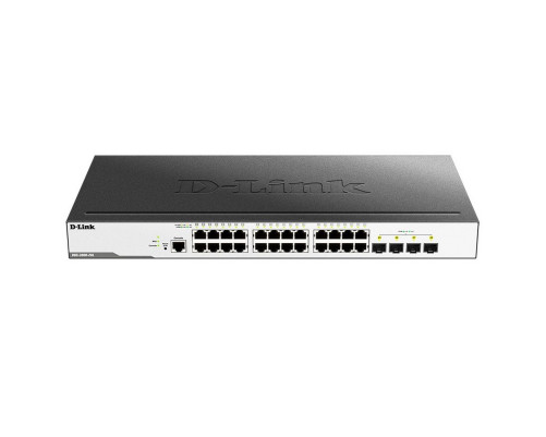 Коммутатор D-Link DGS-3000-28L/B1A, черный Коммутатор D-Link DGS-3000-28L/B1A, черный