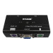KVM переключатель D-Link KVM-121/B1A, черный