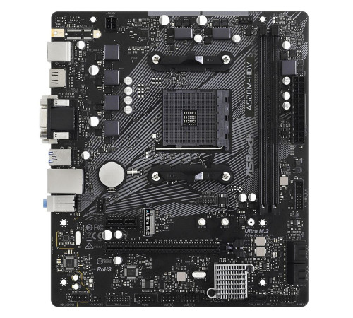 Материнская плата ASRock A520M-HDV (AM4)