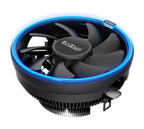 Вентилятор для процессора PCCooler E126MB, черный/серебристый