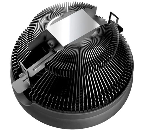 Вентилятор для процессора PCCooler E126MB, черный/серебристый