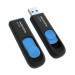 USB накопитель 256GB ADATA UV128 USB 3.0, черный/синий