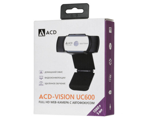 Веб-камера ACD-Vision UC600 Black Edition, черный Веб-камера ACD-Vision UC600 Black Edition, черный