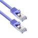Патч-корд ACD Cat 6a, SSTP, 27 AWG, CU, 1 м, фиолетовый