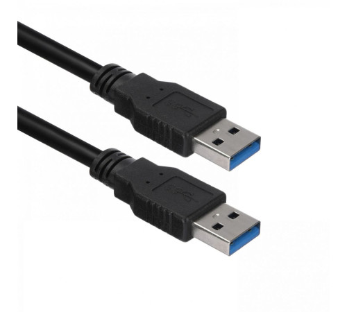 Кабель ACD-U3AAM-20L, USB 3.0, A male - A male, PVC5.5, черный, 2 м