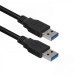 Кабель ACD-U3AAM-30L, USB 3.0, A male - A male, PVC5.5, черный, 3 м