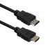 Кабель ACD-DHHM1-10B HDMI 1.4, Golden Plated,19m/19m, черный, 1 м