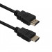 Кабель ACD-DHHM2-10B HDMI 2.0, Golden Plated,19m/19m, черный, 1 м