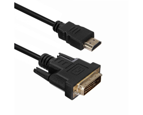 Кабель ACD-DHDM1-30B HDMI 1.4, Golden Plated,19m/25m, HDMI-DVI, черный, 3 м Кабель ACD-DHDM1-30B HDMI 1.4, Golden Plated,19m/25m, HDMI-DVI, черный, 3 м