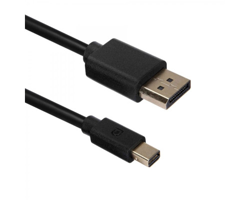Кабель ACD-DDMM2-30B DisplayPort 1.2, DP-mDP, Golden Plated, 20m/20m, черный, 3 м Кабель ACD-DDMM2-30B DisplayPort 1.2, DP-mDP, Golden Plated, 20m/20m, черный, 3 м