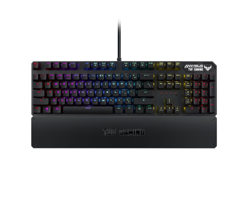 Клавиатура проводная игровая ASUS RA05 TUF GAMING K3 Kailh, 104 клавиши, USB, черный Клавиатура проводная игровая ASUS RA05 TUF GAMING K3 Kailh, 104 клавиши, USB, черный