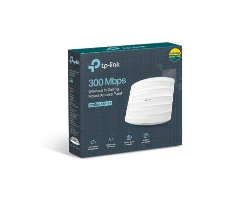 Точка доступа Wi-Fi TP-LINK EAP115, белый Точка доступа Wi-Fi TP-LINK EAP115, белый