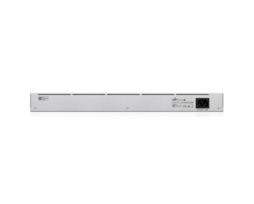 Коммутатор Ubiquiti UniFi Switch 16 PoE, серебристый