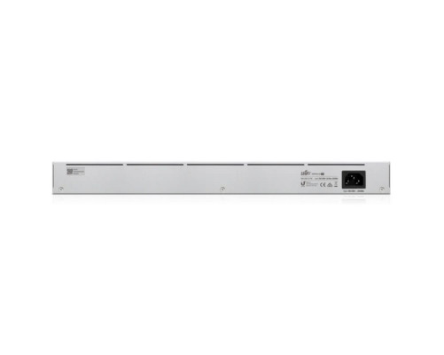 Коммутатор Ubiquiti UniFi Switch 24 PoE, серебристый