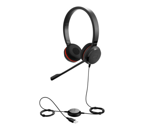 Гарнитура проводная Jabra EVOLVE 30 II, черный